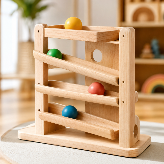 Roll & Discover Montessori Ball Track